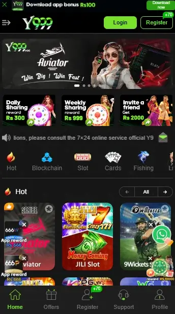 Y999 Game Real Money APK Download Pakistan 2026