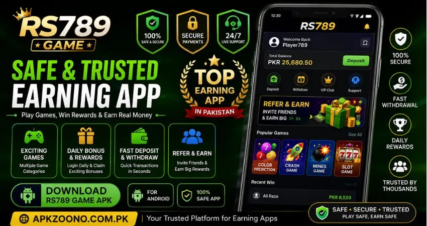 RS789 Game APK 2026 – Real Cash Earning App in Pakistan