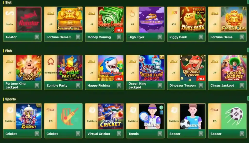 Top 10 Games in Pakwin88 Game