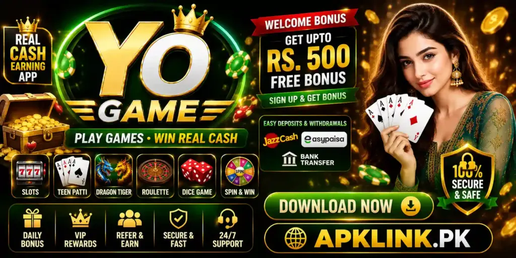 YO Game Download Pakistan 2026 – Real Cash Earning APK