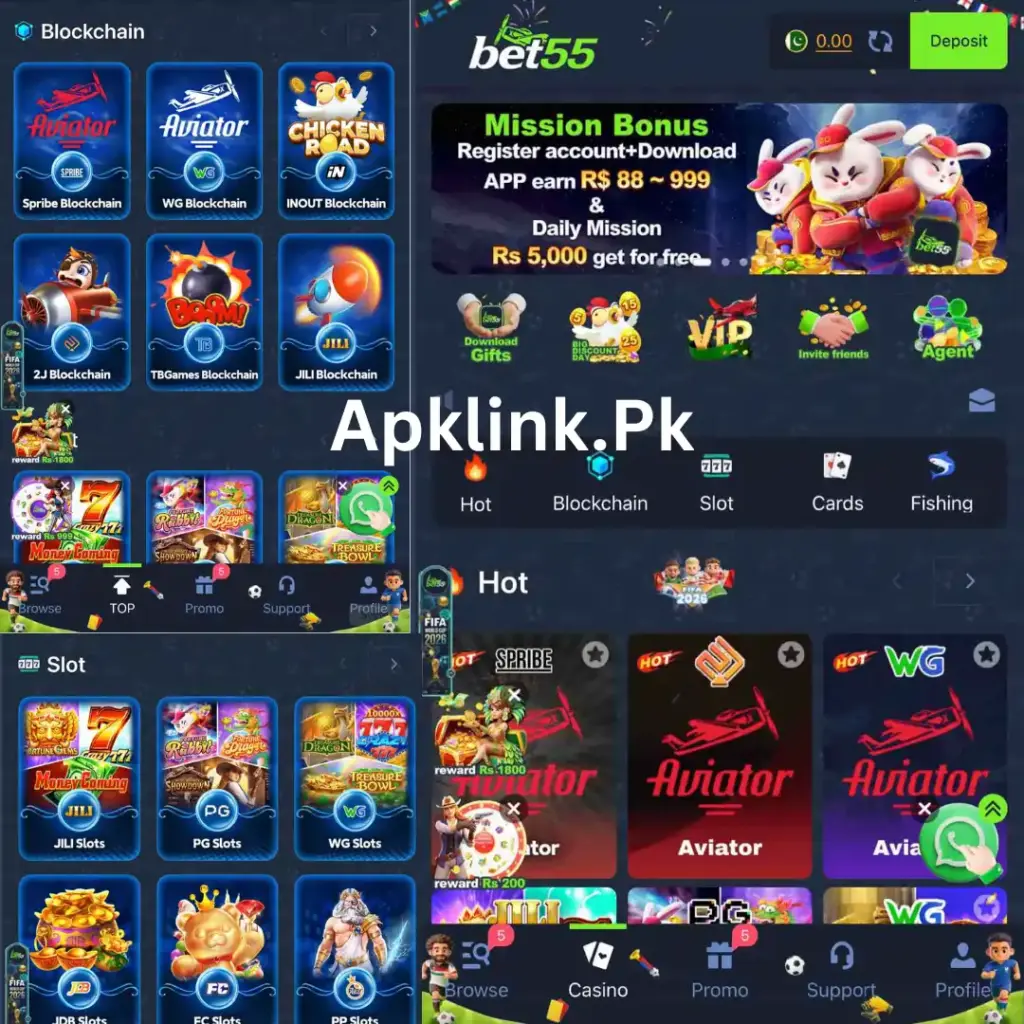 Bet55 Game Download Pakistan 2026 - (Real Cash Earning Game APK)