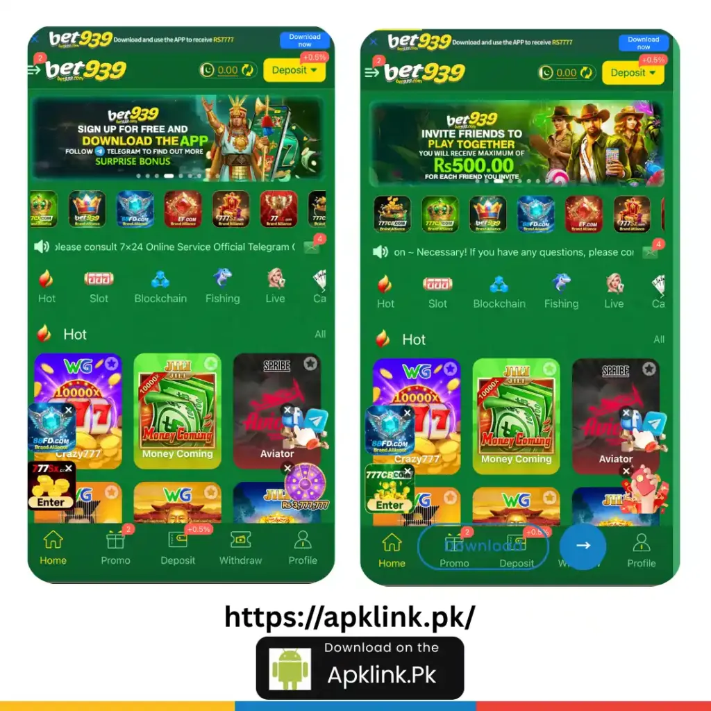Bet939 Game Download 2026 Pakistan - Real Online Cash Earning Game App 