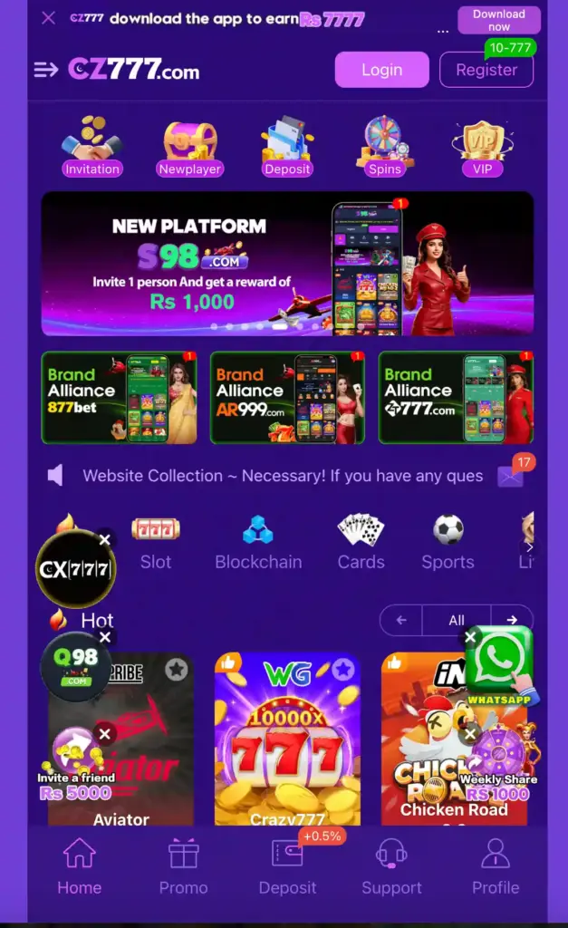 CZ777 Game APK Download - Latest Version of Real Cash Money Game App-