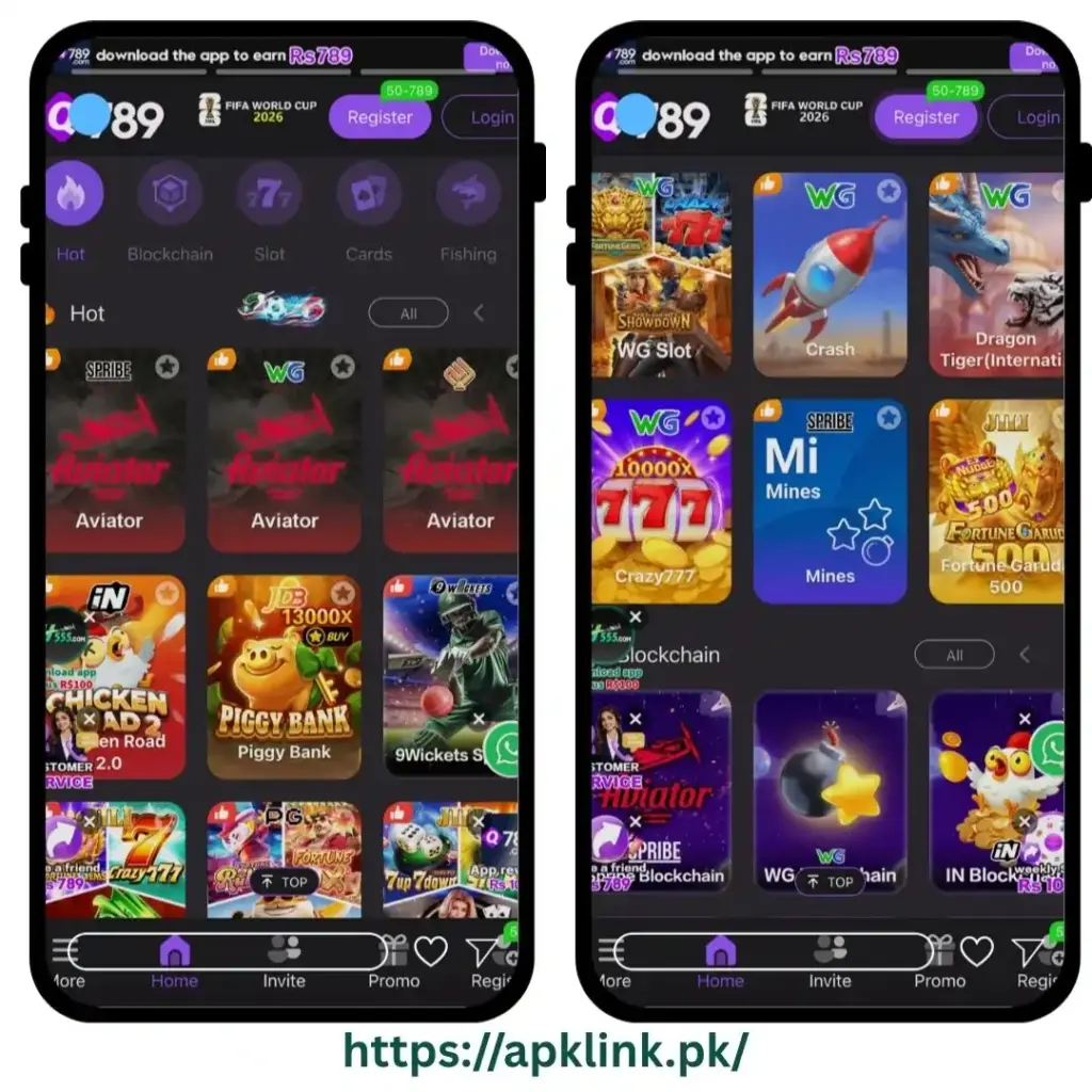 Game-Categories-Available on Q789