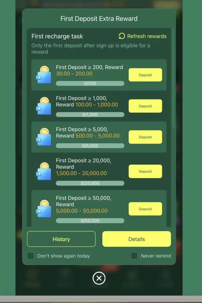 RC777 Game Bonuses and Rewards