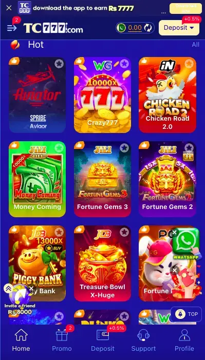 TC777 Game Download APK Latest Version for Android 2026 Pakistan - Real Earning App